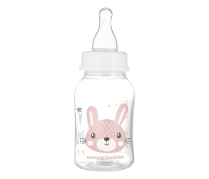 Flašica 120ml roze Canpol Babies Cute Animals 11/851_pin - Img 2