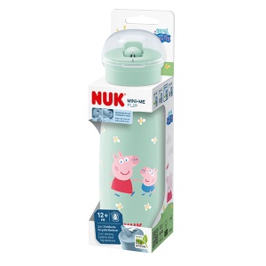 Flašica sa tvrdim siskom Mini-Me Flip Peppa Pig Nuk 255011 - Img 2