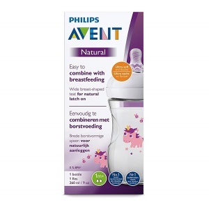Flašica za bebe Natural 260ml Unicorn 0081 Philips Avent SCF070/25 - Img 3