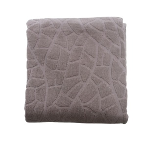 Frotir prekrivač Stone 145x200 opal siva 025699 - Img 3