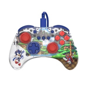 Gamepad Realmz Wired Controller Sonic Green Hill Zone Switch PDP 056519