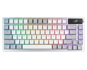 Gaming tastatura M701 ROG Azoth bela Asus mehanička bežična RGB OLED