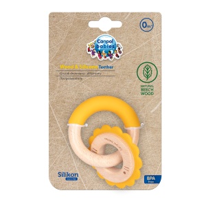 Glodalica Lavić Drvo silikon Canpol Babies 80/300