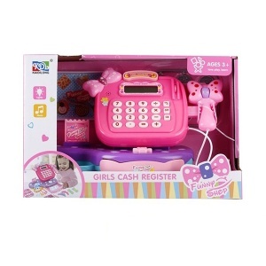 Igračka Kasa sa čitačem roze 870096