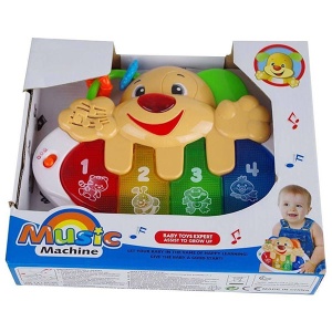 Igračka za bebe klavijature muzički pas LetsPlay 39425