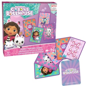 Jumbo karte za igranje Gabby's Dollhouse 1044566