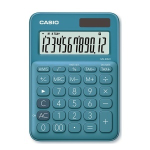 Kalkulator stoni MS 20 plavi Casio CasMS20BU