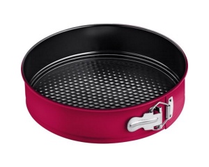 Kalup za torte Lamart LT3074 čelični crveni 24cm - Img 3