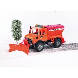 Kamion MB Unimog zimska služba Bruder 025724 - Img 2