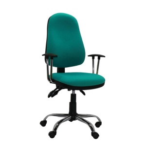 Kancelarijska stolica sa rukonaslonima poboljšana ergonomija XENIA ASYN CLX