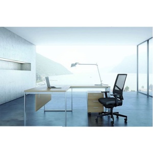 Kancelarijska stolica sa točkićima Premium ergonomska mrežasti naslon 1850 SYN OMNIA PDH LX - Img 2