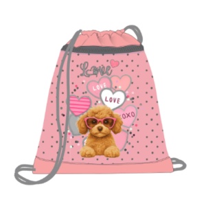 Kesa za patike Belmil 336-91 Pink heart puppy