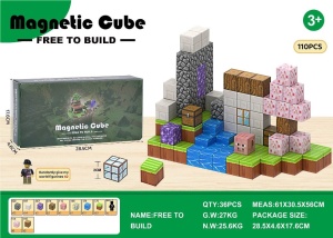 Kocke magnetne 110 kom