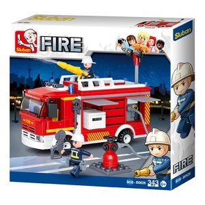 Kocke za decu Vatrogasni kamion Sluban 876205