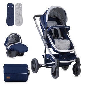 Kolica Set Lorelli S-500 Blue Travelling 10020851850 - Img 2