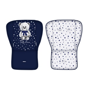 Kolica za bebe Toledo Set Dark Blue Teddy Bear Lorelli 10021191832 - Img 3