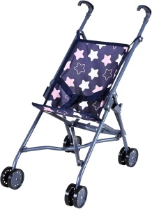 Kolica za lutke Sim blue pink - Img 3