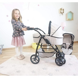 Kolica za lutku Coco bež Knorr Toys 90724 - Img 4