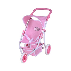 Kolica za lutku Jogger Lio 59x35,5x63,5cm roze Knorr 165382