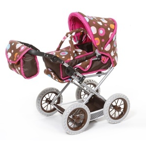 Kolica za lutku Ruby Brown splash Knorr Toys 63113