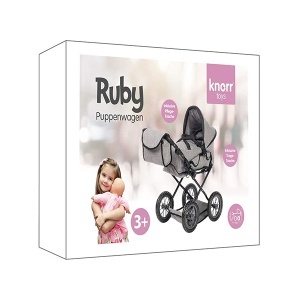 Kolica za lutku Ruby Stone Black Knorr Toys 63187 - Img 4