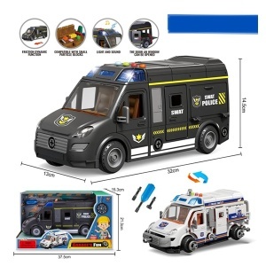 Kombi policijski sastavi-rastavi sa zvučnim i svetlosnim efektima Swat 605517