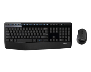 Komplet tastatura i miš MK345 crni Logitech bežični US raspored - Img 3