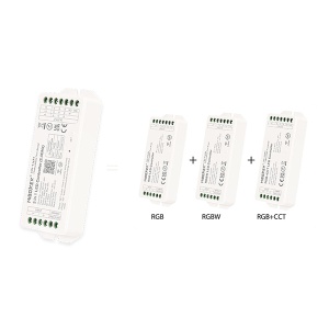 Kontroler za led 2u1 RGB RGBW CCT trake MiBoxer FUT037P+ - Img 2