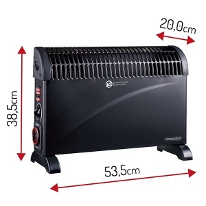 Konvektorska grejalica sa ventilatorom u tajmerom 2000 W Mesko MS7741 - Img 2
