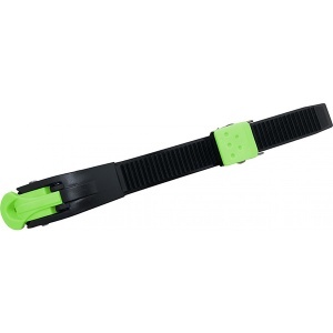 Kopče za rolere M-L crne neon zelene PW-126 Action 3094308