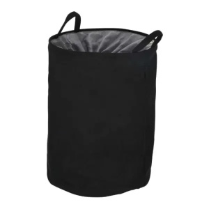 Korpa za veš sa ručkama 65l crna 36x36x50cm Estia ES02-19525