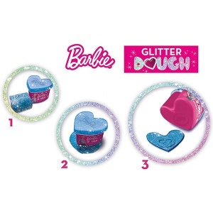 Kuća sa plastelinom Barbie glitter 88850 Lisciani 49409 - Img 4