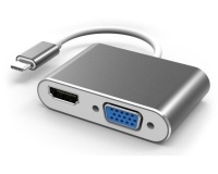Kućište za disk Adapter-konvertor TIP C na HDMI+VGA Fast Asia OST05030