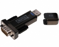 Kućište za disk Adapter USB 2.0 tip A (M) - Serijski port (RS-232) 9pin (M) crni DA-70156 Digitus OST01173