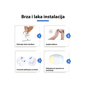 LED plafonjera 24W promenljiva boja svetla LPF-KR/O-24/CCT - Img 4