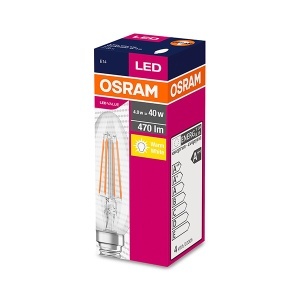 LED sijalica E14 4W 2700k providna sveća Osram O38637 - Img 2