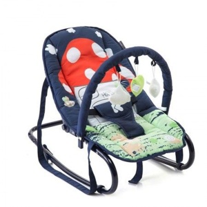 Ležaljka za bebu Follage Navy Deer Kikka Boo 31005020003