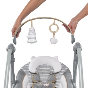 Ljuljaška za bebe Swing n go Bella Teddy Ingenuity Kids II SKU11023 - Img 2