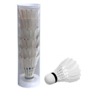Lopte od perja za badminton 6 kom u tubi 22-626000