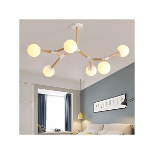 Luster 6xE27 Jane bela Elmark 955JANE6