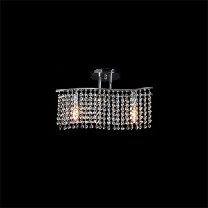 Luster Anna 2XE14 hrom Elmark 955ANNA2