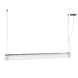 Luster i visilica Teres bela Philips 40206/17/LI