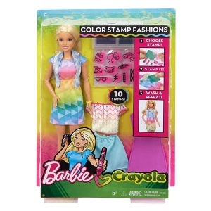 Lutka Barbi Crayola FRP05 Barbie 43671 - Img 3