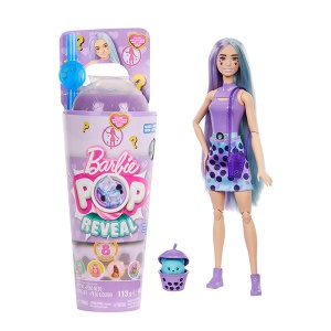 Lutka Barbi sa iznenađenjem Barbie Pop Reveal Bubble Tea Taro Milk 191253