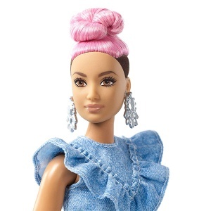 Lutka Barbie Fashionista Blue Jean Queen 42986 - Img 2