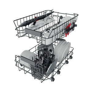 Mašina za pranje sudova WSFO 3B23 P 10 kompleta Whirlpool ELE02620 - Img 2