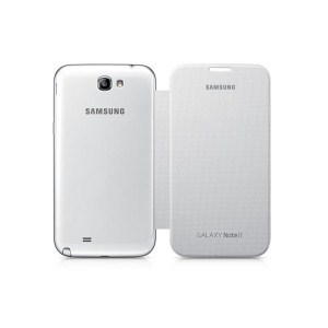Maska sa preklopom SAMSUNG Note2 mob tel, bela EFC-1J9-FWEG - Img 2