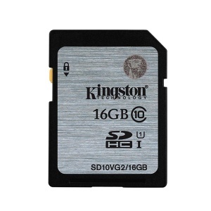 Memorijska kartica klasa Kingston SD 16GB 10 UHS-I SD10VG2/16GB