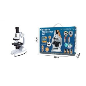 Mikroskopski set 1200X, na baterije 63-381000