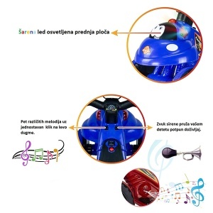 Motor guralica 2u1 plava Face 309147 - Img 3